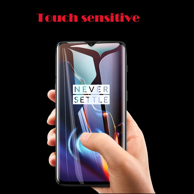 6D закаленное стекло для Oneplus 6T 5T Защитная пленка экрана 6 5 полное покрытие