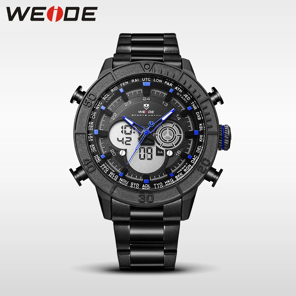 WEIDE Новые повседневные Оригинальные relogio аналоговые спортивные часы военные из