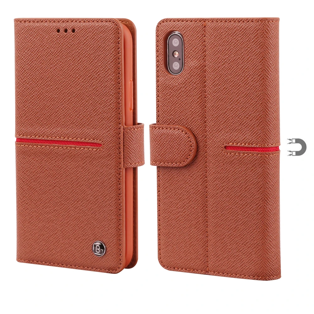 Gebei чехол для iPhone X XS Натуральная кожа флип iPhoneXS XR MAX Магнитный Folio Stand держатель
