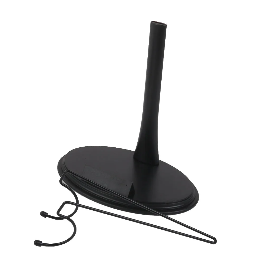 

New Plastic 1/6 Scale Dollhouse Display Stand Holder fit 12' Dolls Action Figures Show Black Dollhouse Decoration Doll Accessory