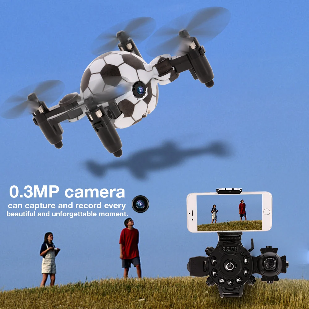 Радиоуправляемый Дрон DH 880 складной регулятор футбольной формы часы высота