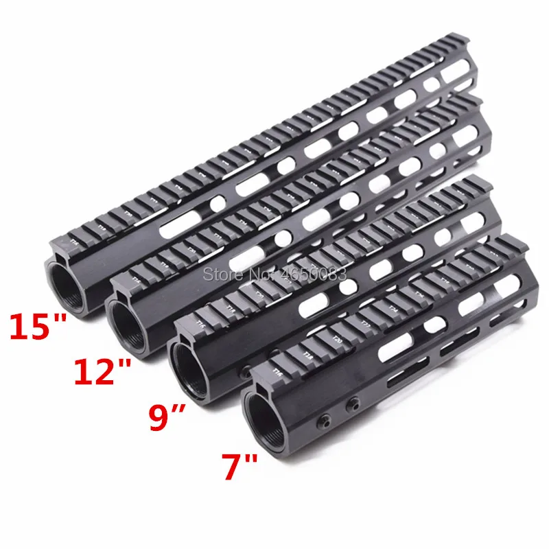 Тактический M-LOK поручень " 9" 1" 15" M LOK Free Float Picatinny Rail кронштейн со стальной бочкой Гайка подходит 223 5,56 AR15 M16