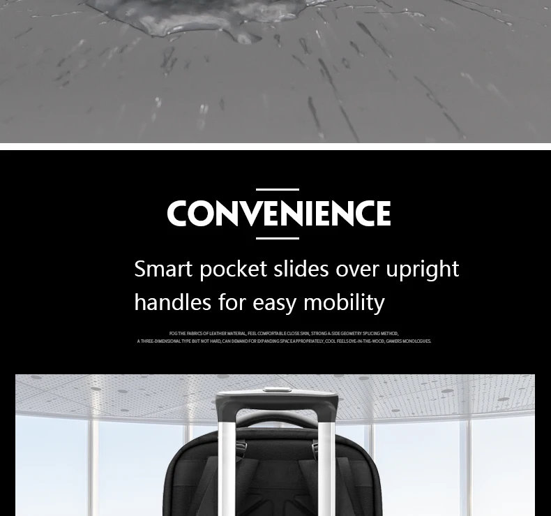BALANG Design Men Backpack Fit 15.6 inch Laptop USB Recharging Multi-layer Space Travel Male Bag Anti-thief Mochila