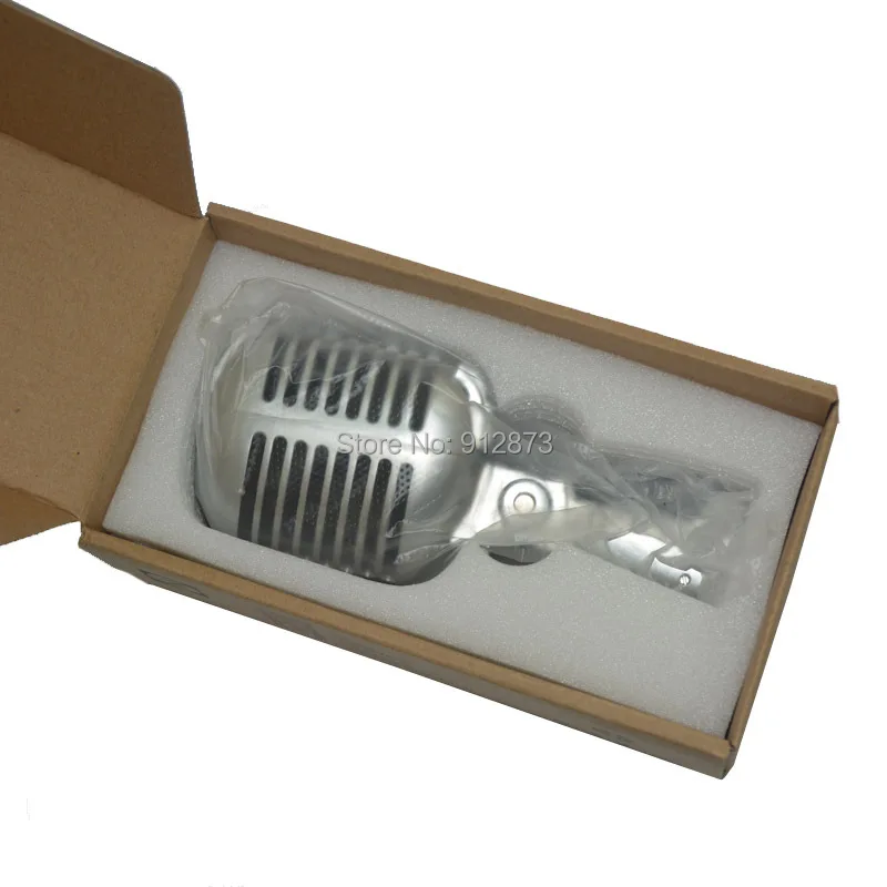 VM-60 Серебряный Классический Динамический микрофон для записи или ПК KTV и