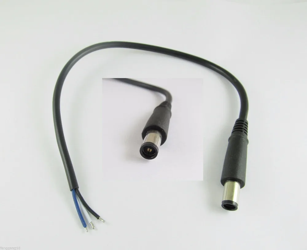 1 шт. Черный DC наконечник для шнура 7 4 мм x 5 0 соединительный кабель DELL HP ноутбука