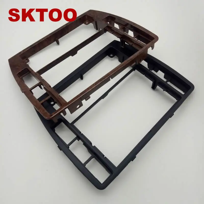 SKTOOFor VW PassatB5 средняя декоративная коробка Escutcheon панель приборной панели устройство записи компакт-дисков рамка радио лицевая отделка 3B0858069