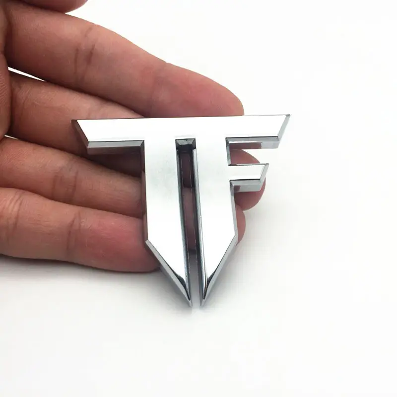 Для автомобиля TF 3D эмблема хромированная наклейка значок Трансформеры Металл