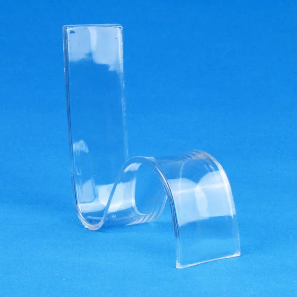 Оптовая продажа 20 прозрачный вид пояса дисплей стойка для обуви выставочный