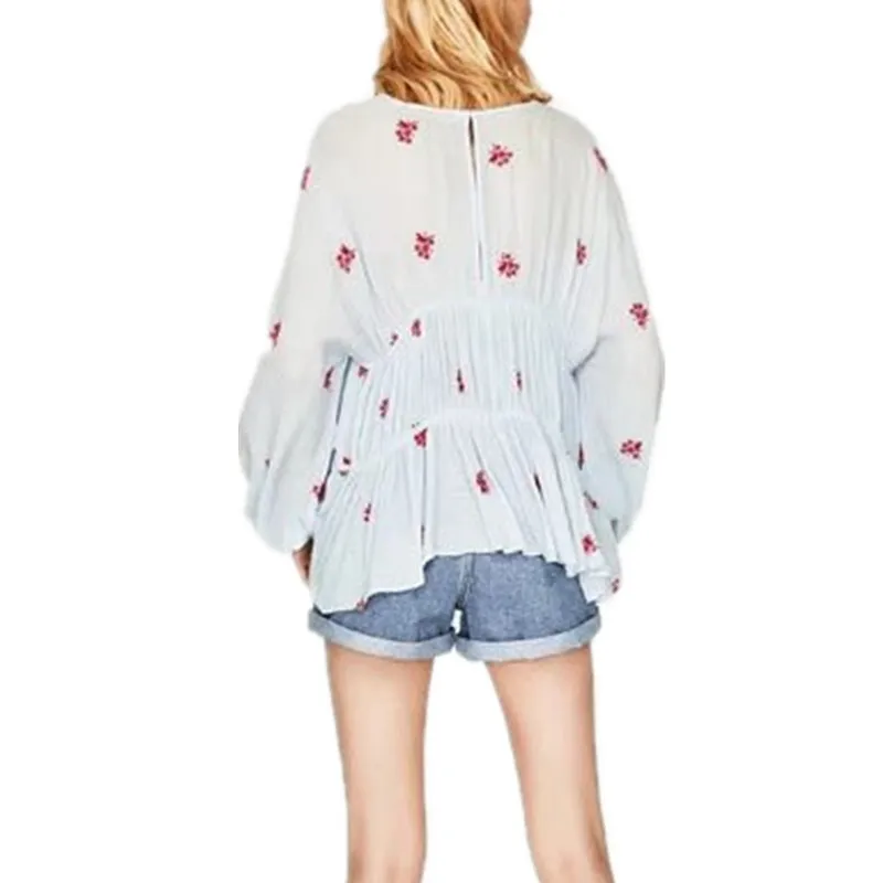 Женская Осенняя футболка с длинным рукавом и глубоким вырезом 2019 | одежда