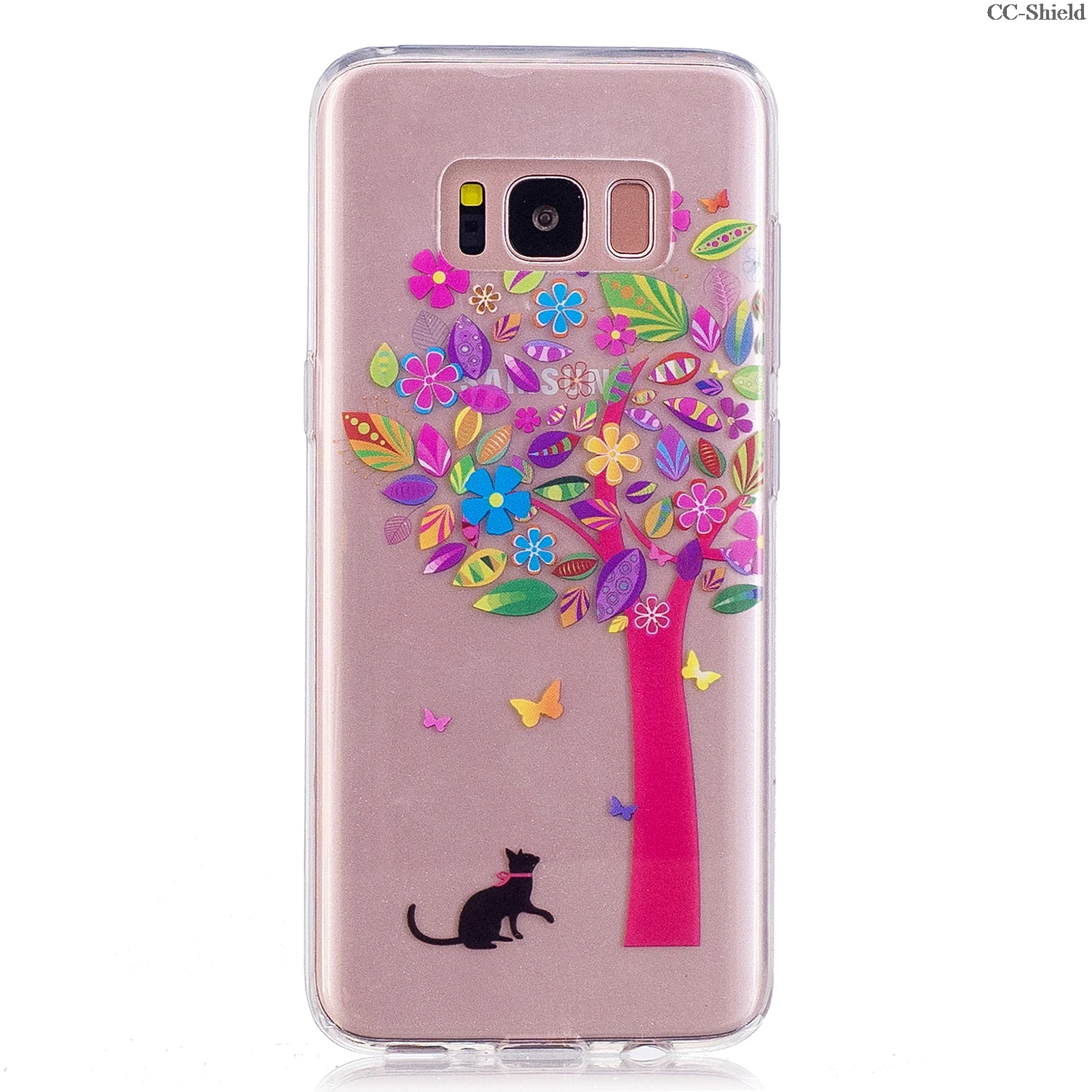 Чехол из ТПУ для Samsung Galaxy S8 S 8 Plus S8Plus + G955F SM-G955F G955FD SM-G955FD Мягкий силиконовый чехол