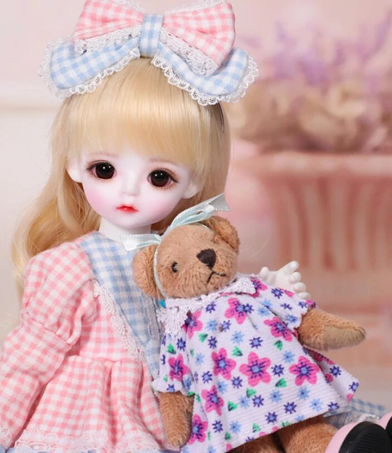 Полный набор 1/6 BJD кукла прекрасный ограниченный крем смолы шарнир Кукла для маленькой девочки подарок на день рождения