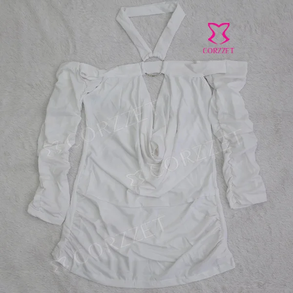 Женское вечернее Клубное платье с длинным рукавом три четверти и открытыми