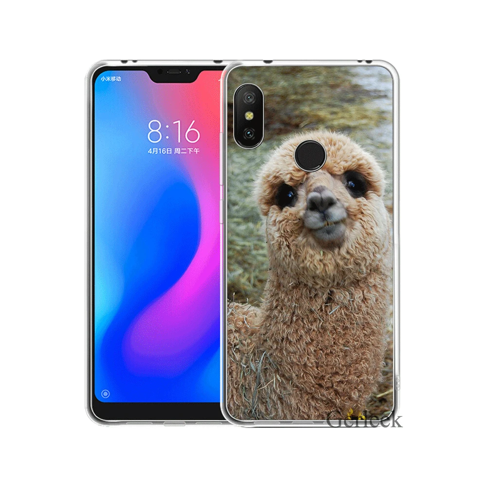 Чехол для телефона Xiaomi Redmi 4A 4X5 5A 6 6A 7 7A 8A S2 GO K20 Pro милый чехол из альпаки | Мобильные
