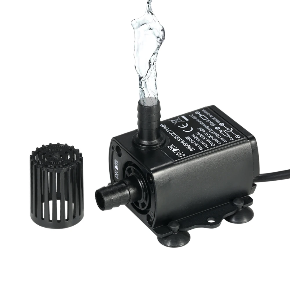 Погружной водяной мини насос бесщеточный USB 5 в пост. Тока 4 8 Вт л/ч|brushless submersible water