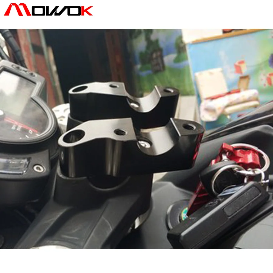 Аксессуары для мотоциклов с ЧПУ Руль стояки рукоятка зажим Estendere Adattatore Benelli TNT300