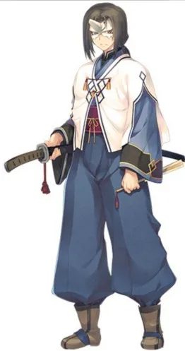 Фото Utawarerumono Oshutoru Ukon Косплей Костюм F008 №5
