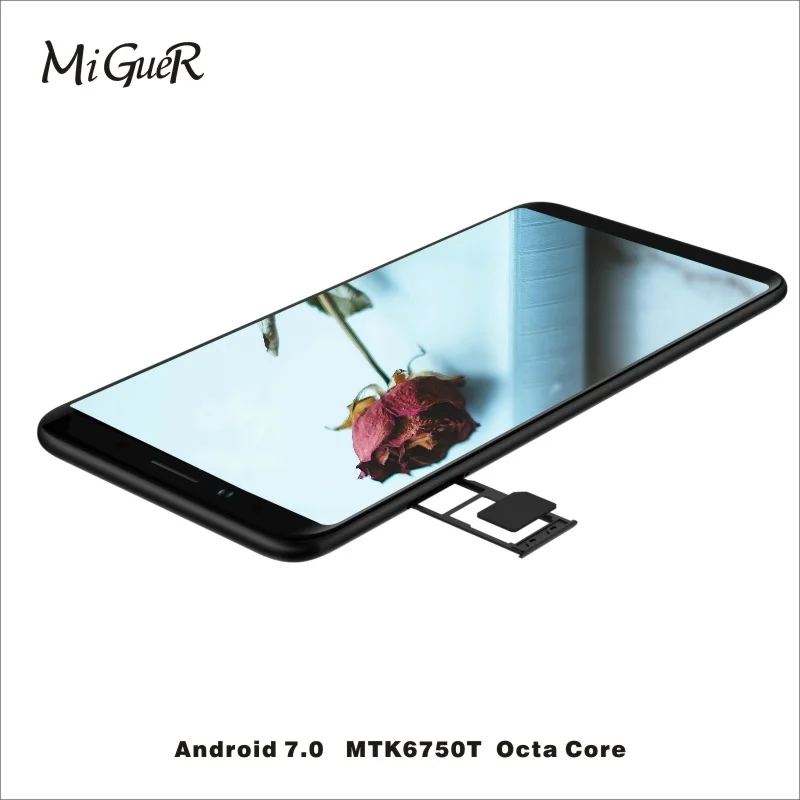 Umidigi S2 LITE Мобильный телефон 6 0 ''HD 4 ГБ + 32 5100 мАч Android 7 mtk6750t восемь ядер 16.0MP две