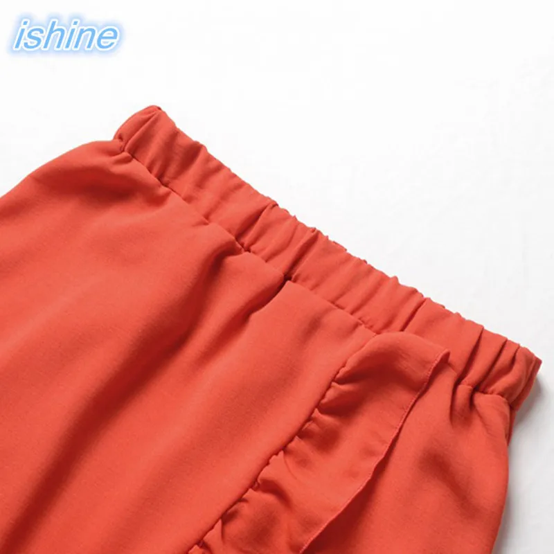 Женская белая Асимметричная длинная юбка 2018 летняя Бохо шифоновая макси с