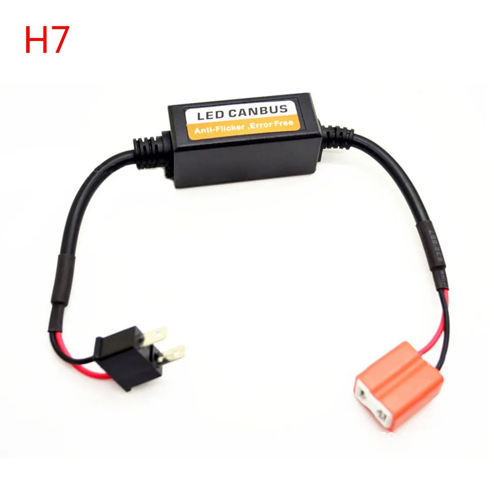 

Hot LED CANBUS Error Canceler Decoder Load Resistance Headlight JLD