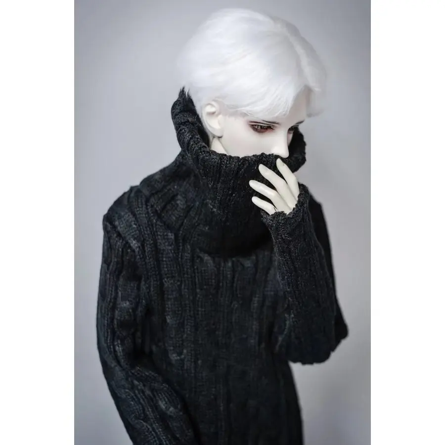 BJD кукла черный свитер наряды одежда Топ для женщин 1/3 1/4 1" высокий BJD MSD SD13 DK DZ AOD DD MSD кукла одежда