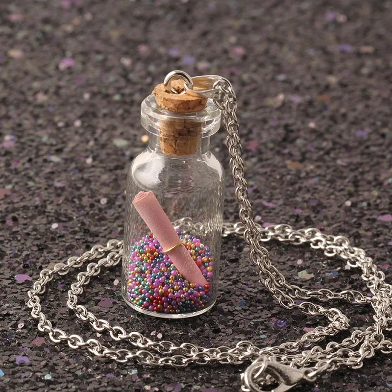 Новая Элегантная розовая брендовая Милая Серебряная цепочка с надписью Love