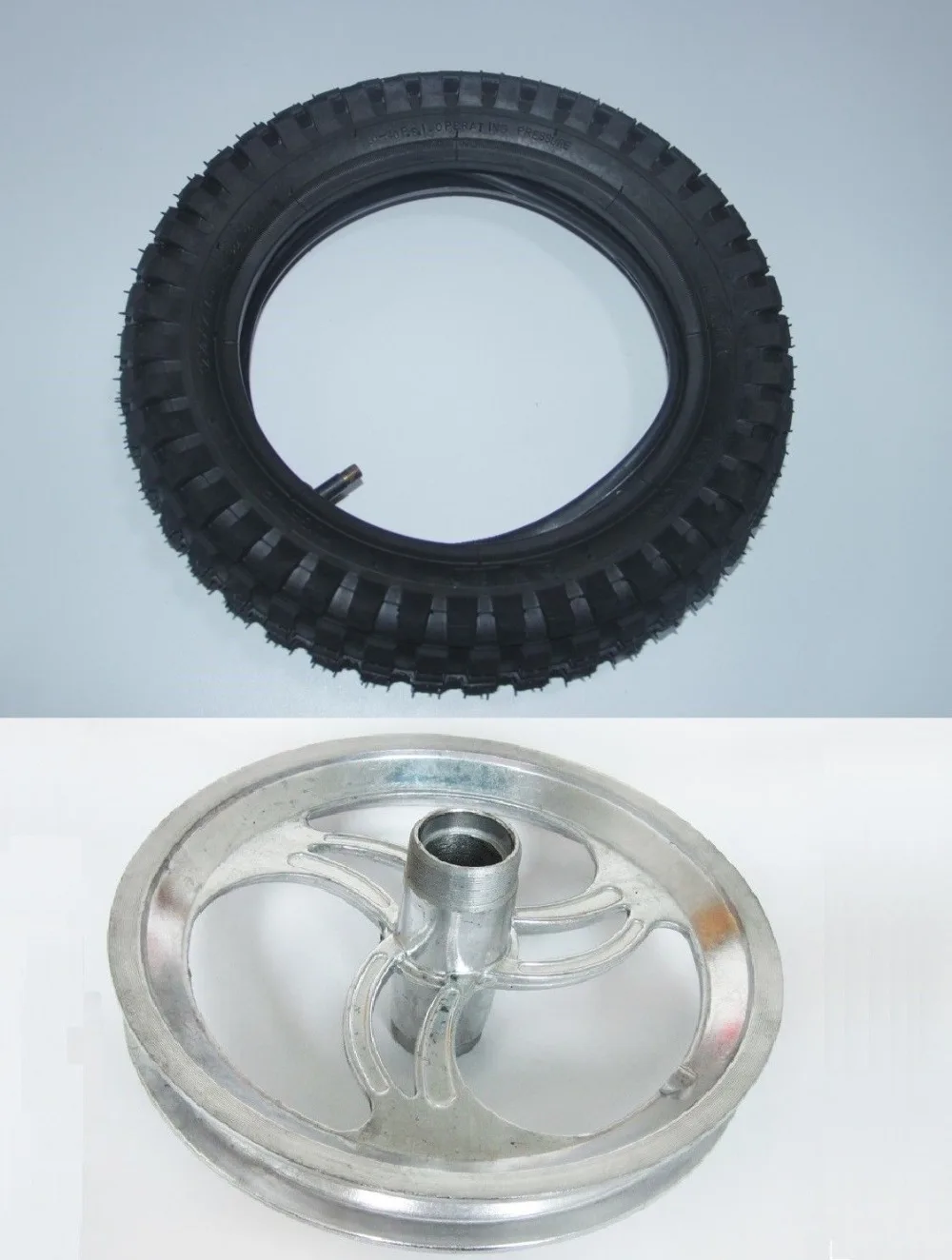 

Electric Scooter Tire & Rear Rim Hub 12 1/2x2.75 for MX350 MX400 Dirt Bike