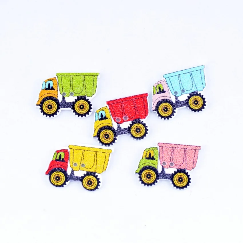 Бесплатная доставка 50 шт Случайных Смешанных 2 отверстия для транспортировки