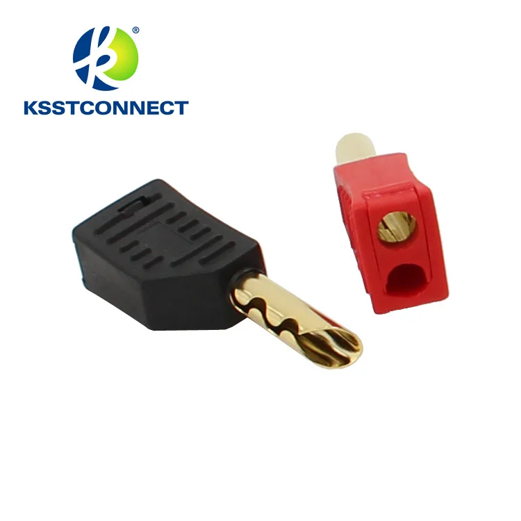 Штабелируемые штекеры 4 мм вилка типа банан испытательные выводы разъем