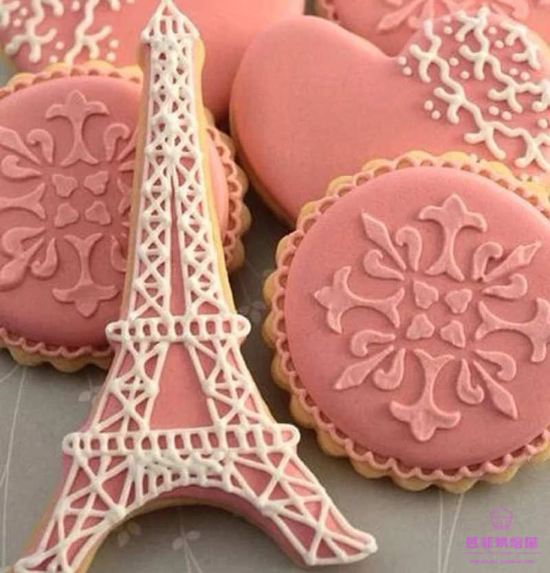 10 шт. Парижская башня металлический резак для печенья мастики инструмент