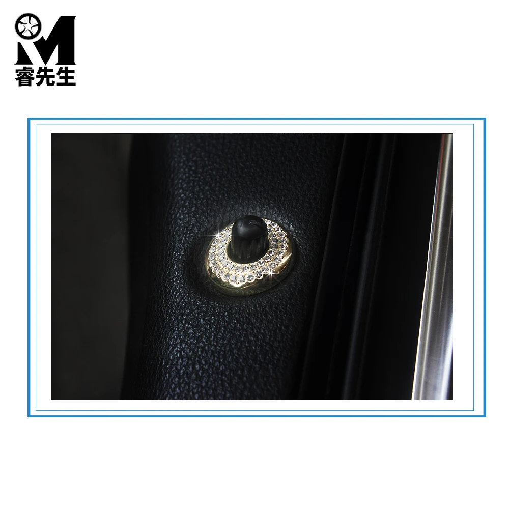 Автомобильные аксессуары булавка для дверного замка наклейка украшение Mercedes Benz