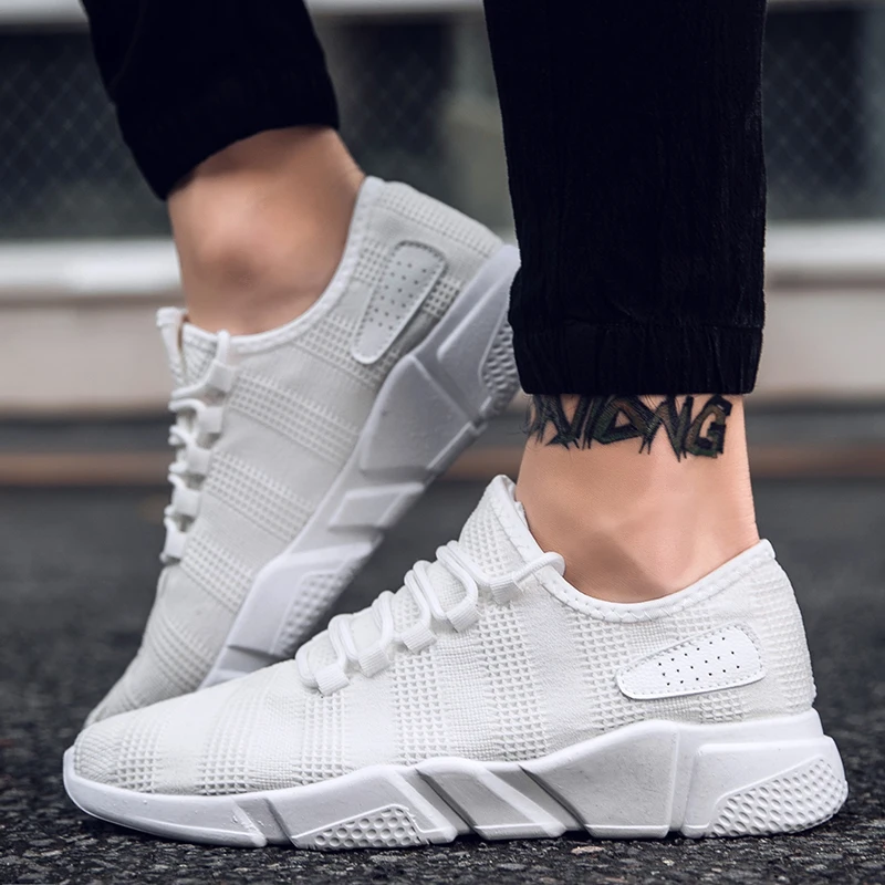 Оригинальные кроссовки для бега мужские 90 трикотажные беговые дышащие улицы