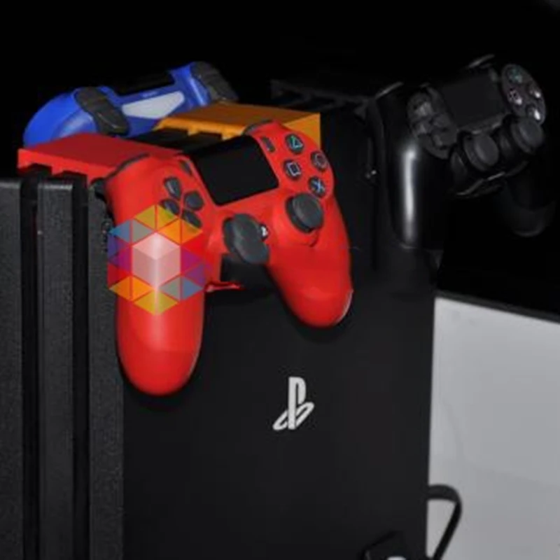 Стене висит стенд держатель кронштейн PS4 Pro Универсальный держатель для игрового джойстика стойка для док-станции