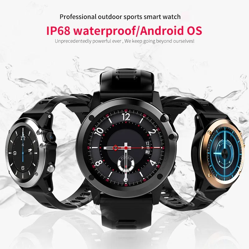 Pewant 3g gps WI-FI H1 Смарт-часы MTK6572 IP68 Водонепроницаемый Поддержка сердечного ритма трекер умные часы фитнес-трекер для iOS Android