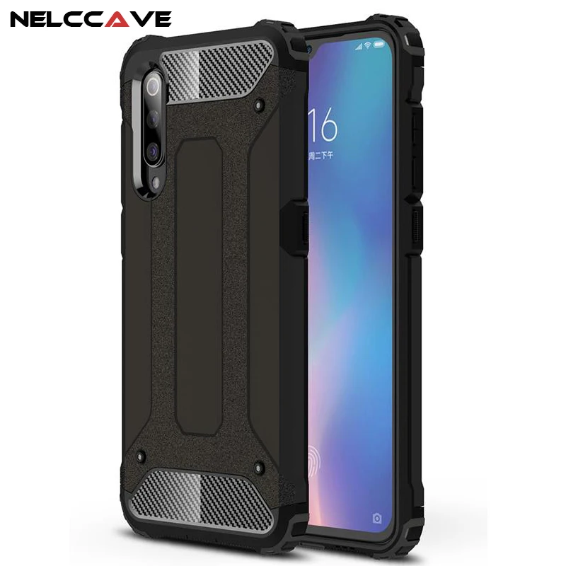 Роскошный прочный двухслойный защитный чехол для Xiaomi Mi9 SE Mi 9 телефона