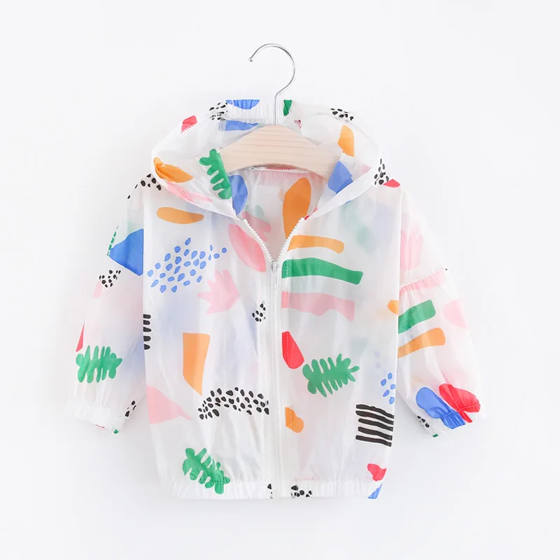 style 01 Детская одежда для девочек свитер с длинными рукавами для мальчиков Солнцезащитная одежда для детей спортивная одежда с рисунком фруктов - Цвет: style 01
