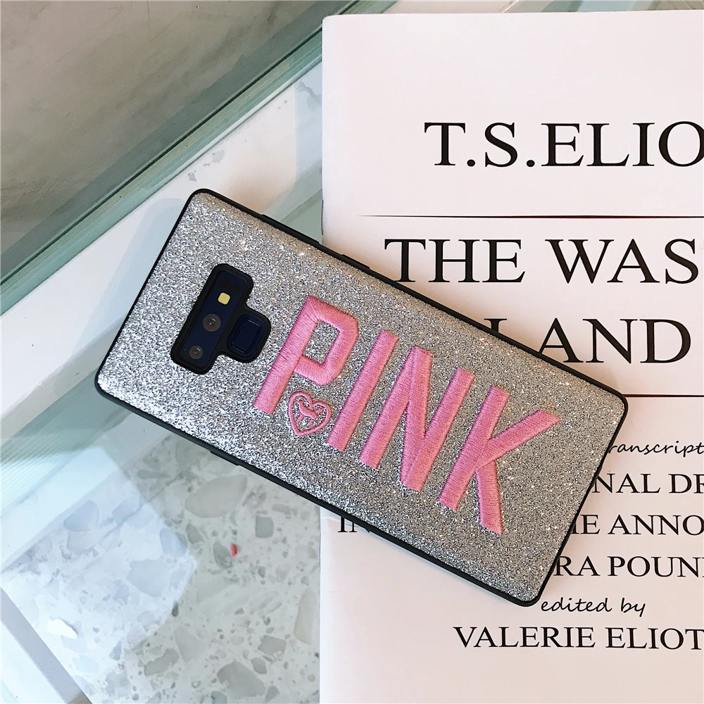 Мода Victoria Secret розовый узор собака мультфильм чехол для samsung Galaxy S8 S9 S10 плюс Lite