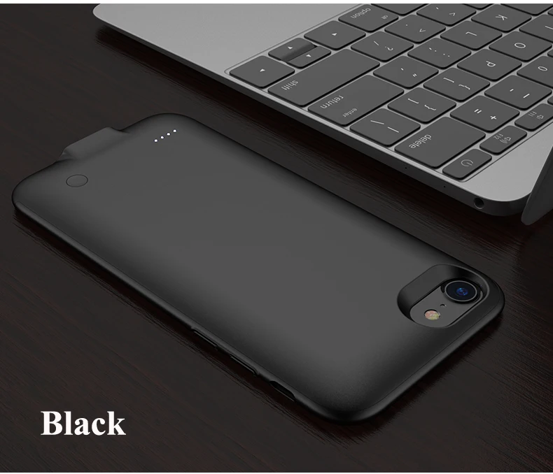 Nohon для Apple iPhone 7 7g Чехлы для аккумуляторов 4," 2500 мАч внешний резервный внешний аккумулятор ультра тонкий портативный чехол