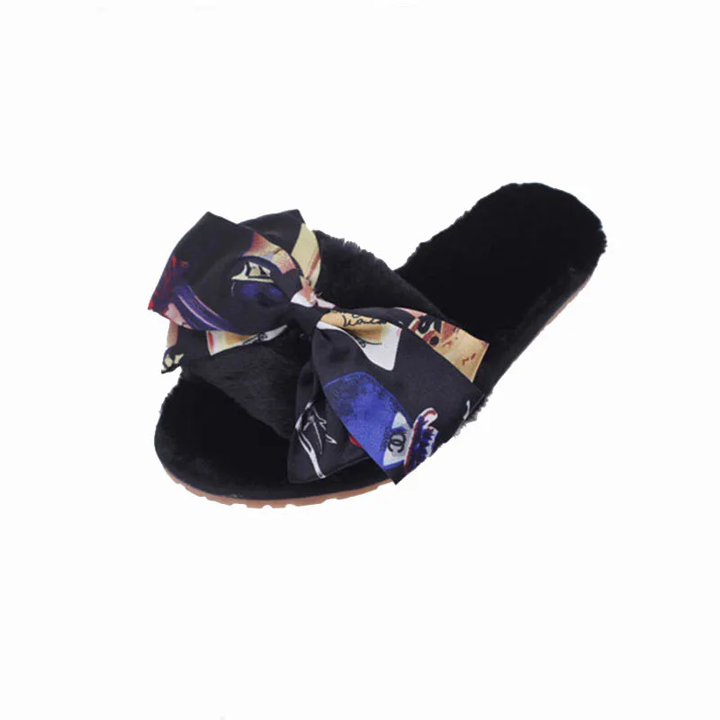 Домашние тапочки для женщин коллекция 2018 года зимние теплые уютные домашняя