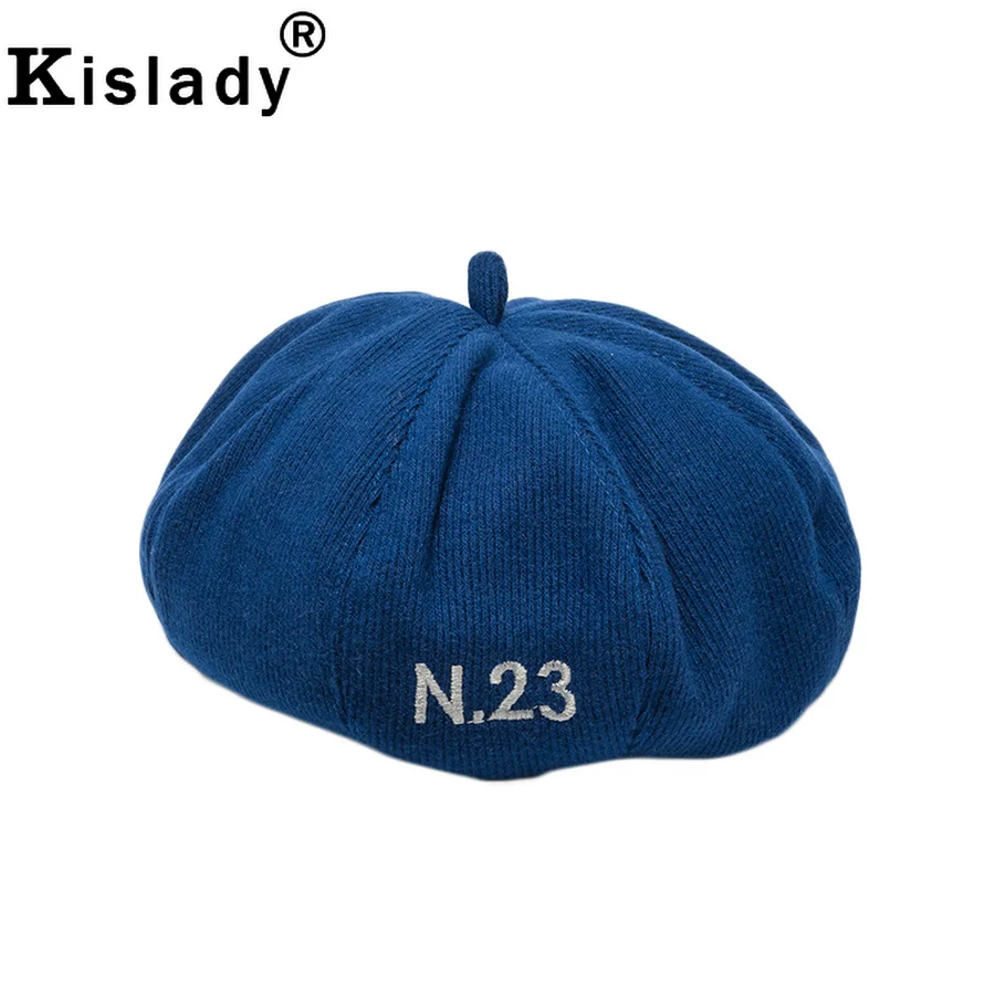 Kislady модные №23 &quot с вышивкой изображением букв вязаные Шапки Горячая Винтаж
