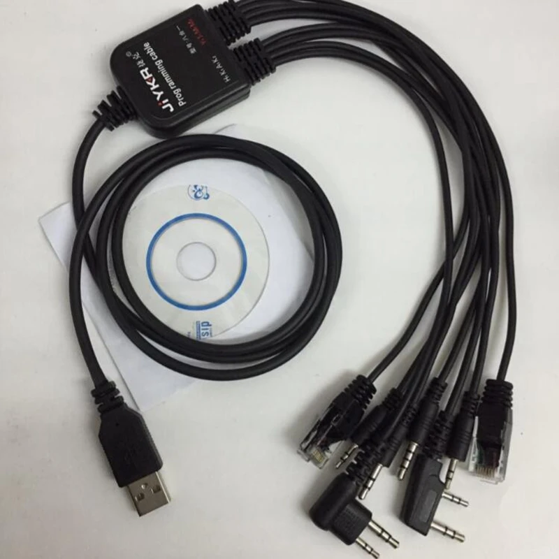 Многофункциональный программный кабель для рации baofeng uv 5R UV 82 888s kendwood ICOM hytera motolora