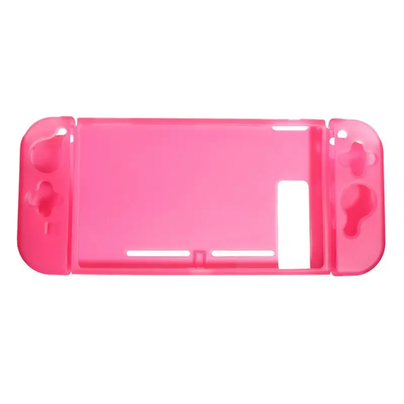 NS Accessories TPU Gel Console &amp Joy-Con Cover Case + 4pcs of Thumb Stick Cap 1pc Game-Card Holder for Nintendo Switch | Электроника
