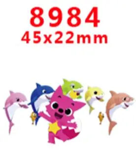 8984 30 шт. с героями мультфильмов плоское украшение из смолы PR 8954 - Цвет: 8984