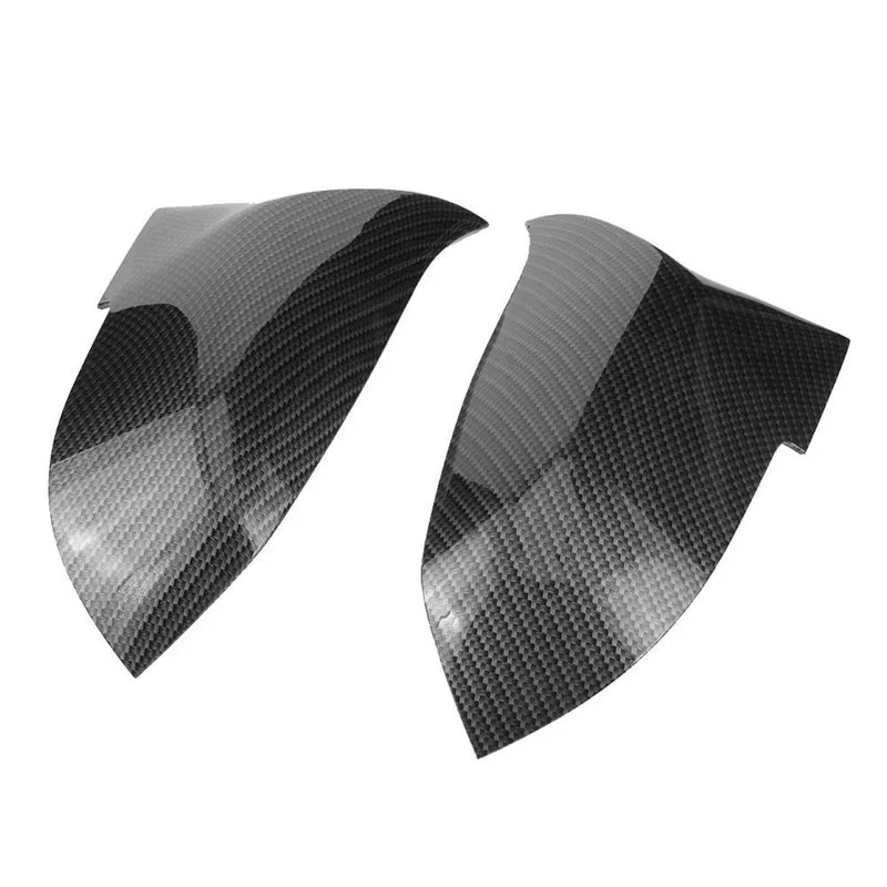 1 пара углеволоконная Автомобильная крышка зеркала заднего вида для Bmw F20 F22 F30 F31 F32