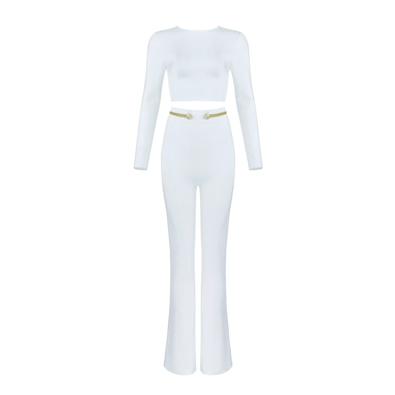 Женский комплект из 2 предметов пикантный короткий пиджак с круглым вырезом и