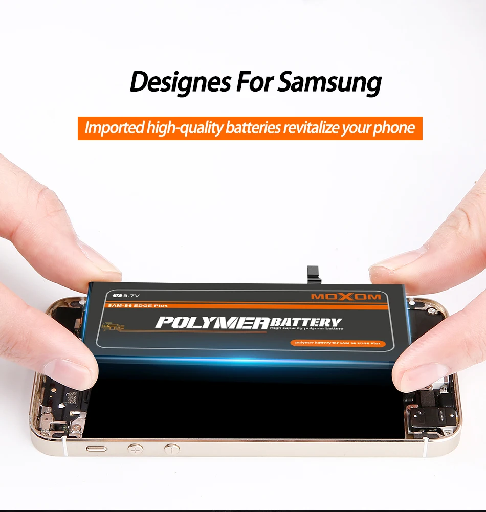 MOXOM Батарея для samsung GALAXY S6 edge Plus S6EDGE S7 S7EDGE S8 SM-G9200 SM-G9280 SM-G9300 SM-G9350 Замена Bateria