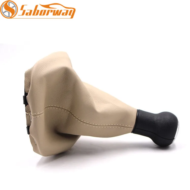 Saborway бежевая 5 скоростная ручка переключения передач из искусственной кожи С
