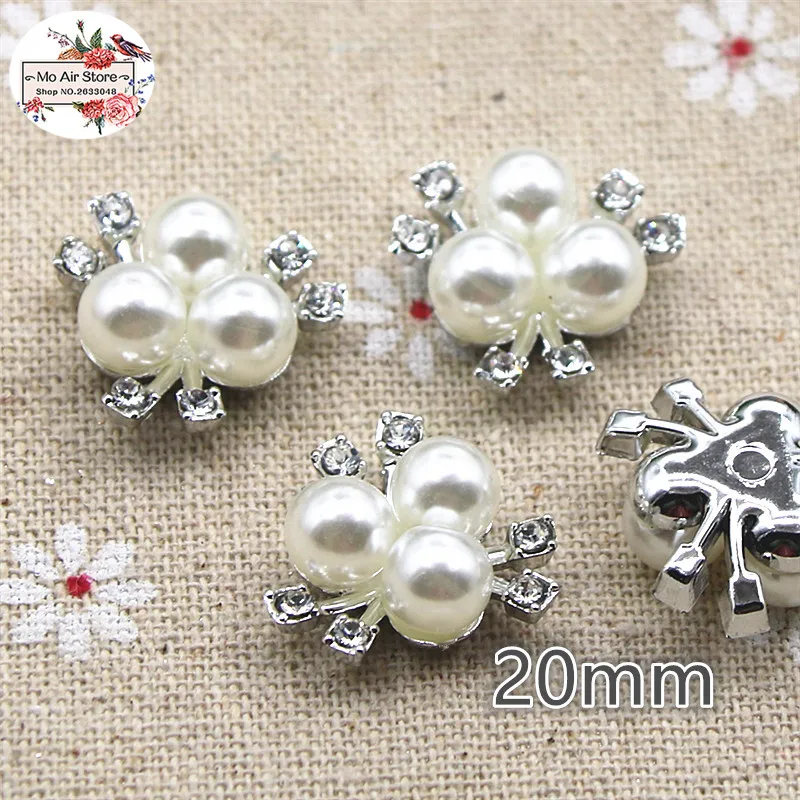 10 шт. жемчужные пластиковые пуговицы с плоским основанием 20 мм|scrapbooking accessories|buttons