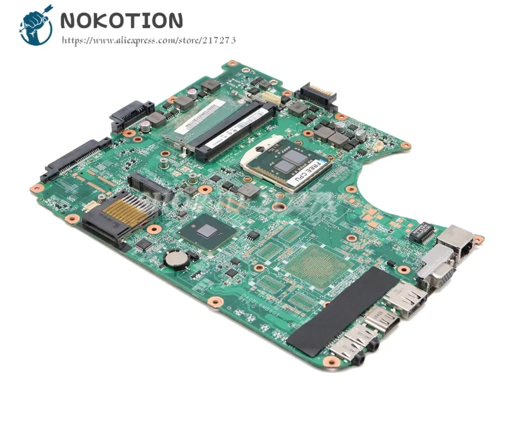 Материнская плата NOKOTION для ноутбука Toshiba Satellite L655 L650 материнская A000075380 31BL6MB0000