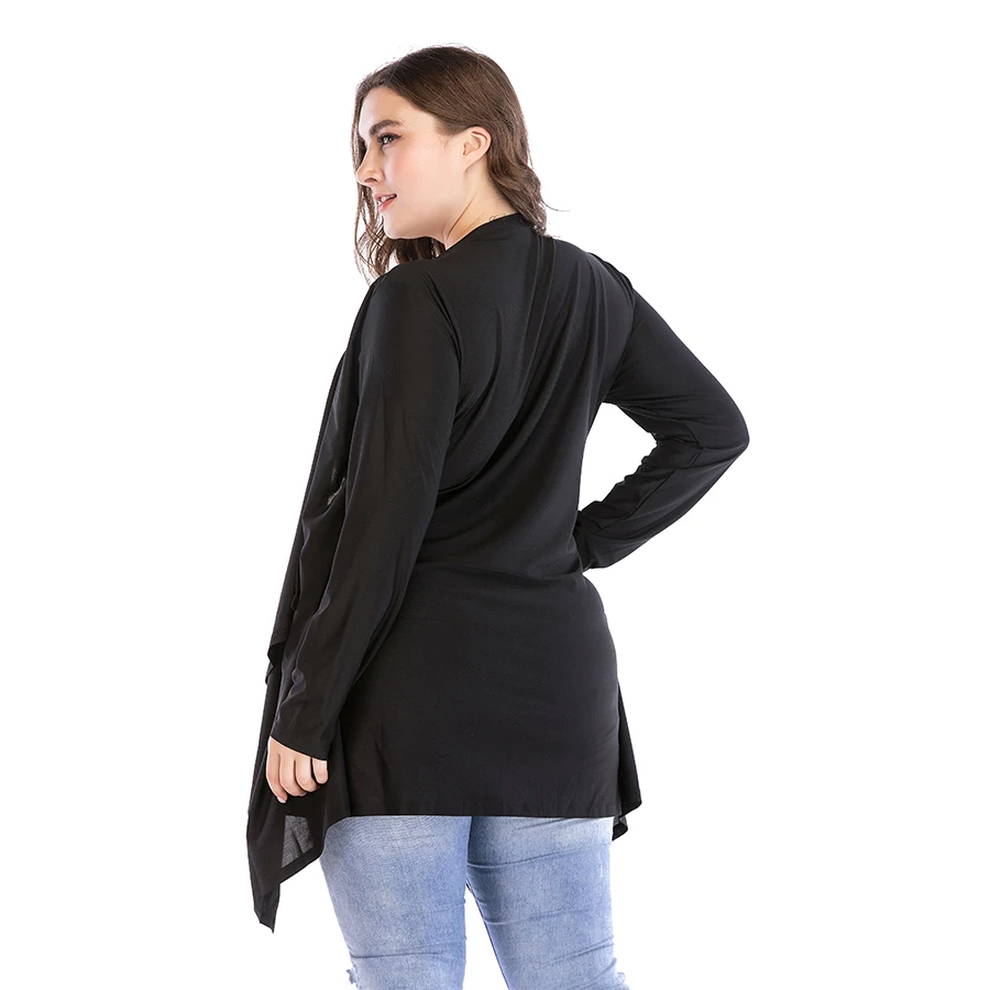 США размера плюс 2 шт цветок с длинным рукавом модные топы для женщин блузка