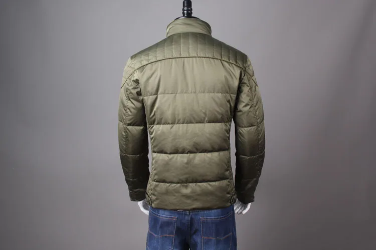 Vetement homme, мужское пуховое пальто, мужские зимние парки, короткая куртка snowimage, зеленый цвет, большие размеры xxxl, низкая цена